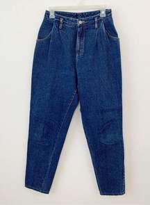 Vintage Pleated Mom Jeans Y2K Sz 8