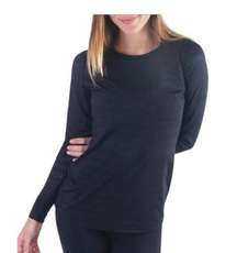 Black Chill Long Sleeve Tee Sz. XL Breathable Yoga Work Out Top Athletic