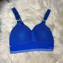 Triaction hybrid lite royal blue sports bra 32 DD