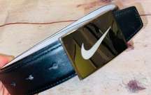 NIKE Logo Belt with metal buckle