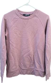 pink long sleeve top