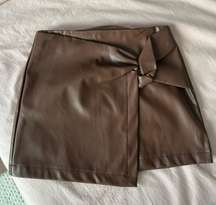 Leather Skirt