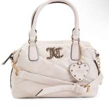 JUICY COUTURE Brighter Than A Diamond Quilted Satchel