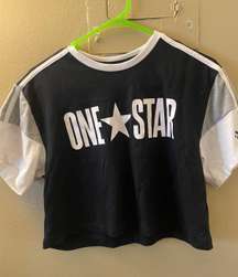 One Star Cropped Tee