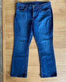 Lee Size 16P Bootcut Dark Wash Jeans