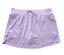 NWOT  Purple Active Workout Skirt With Shorts Size XXL