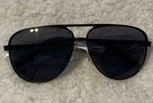Aviator Sunglasses Bronze/Black NWT