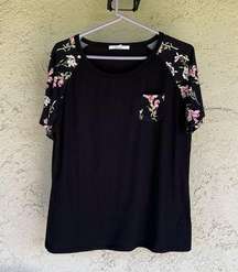 Flora short sleeve top