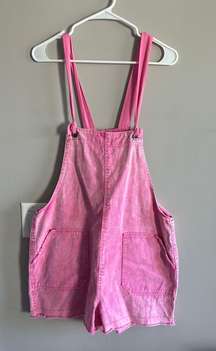 Pink Overalls