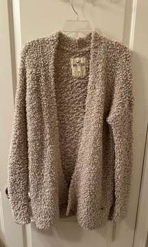 Fuzzy Knit Cardigan