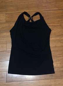 Black Racerback Tank