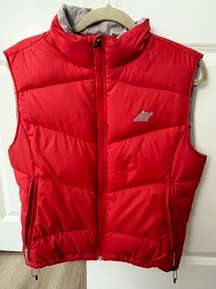 Red Puffer Vest