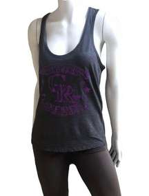 Genuine Merchandise Colorado Rockies Racerback Tank Gray Purple Women's Size XL