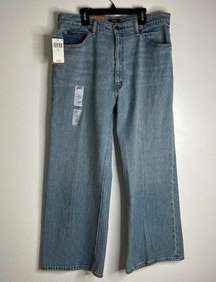 Polo Ralph Lauren Jeans Womens Size 32 The Laight Cropped Flare Light Wash $168