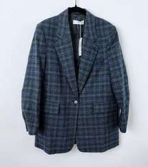 Plaid Blazer