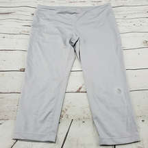 MPG Pants Size Medium Moneta Performance Gear Sports Tight Workout Gym Yoga Gray