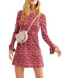 Say Hello Floral Mini Dress