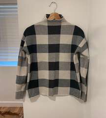 Plaid Turtleneck