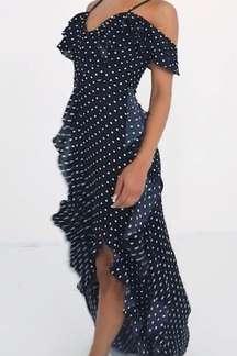 Black Polka Dot Dress Size 2