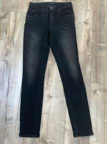 Universal Standard High-Rise Black Skinny Jeans Sz 4 Tall