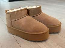 platform mini boots