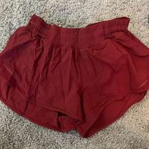 Wine Red  Hotty Hot Shorts