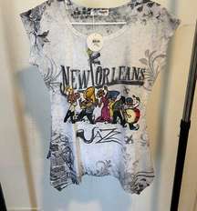 NWT Maxi & Co New Orleans Jazz Tshirt