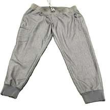 FIGS Zamora Jogger Scrub Bottoms Heather Gray  Denim XXL