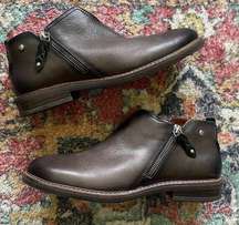 Pikolinos Women’s Sz 42 / US 11 Aldaya Boots V-cut flat Side Zip Ankle