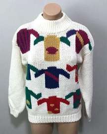 Sugar Co Ltd Sweater with Sweaters Acrylic Small Vintage