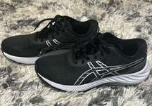 Black Gel-Excite 9 Amplifoam running shoes