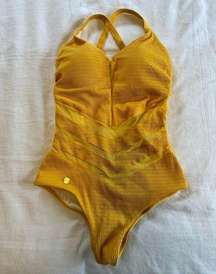 Leonisa Yellow One Piece