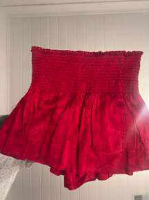 Red  Erica Skirt