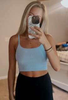 Blue  Tank Top