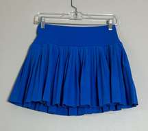 Royal Blue Mini Skirt