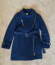 Navy pea coat