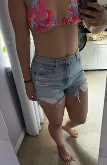 Outfitters Denim Mom Shorts