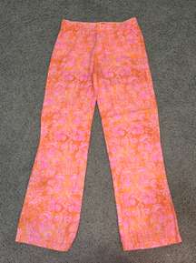 Pink And Orange Pants