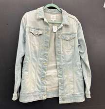 Light wash denim jacket M