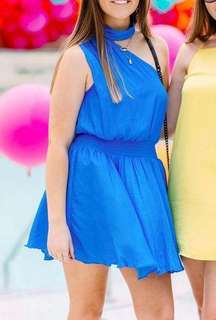 Blue Mini Dress