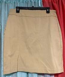 Miraclesuit khaki skirt size 10