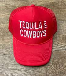 Tequila And Cowboys Trucker Hat