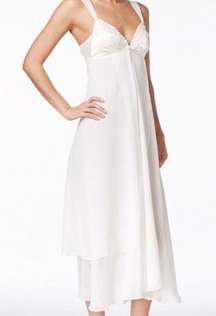 Charmeuse and chiffon nightgown from Flora