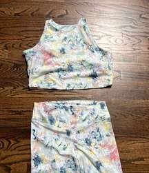 Old Navy high  XL waisted leggings and XXL sports bra