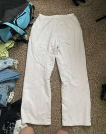 White Brandy sweatpants 