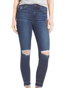 The Charlie High Rise Skinny Crop Jean