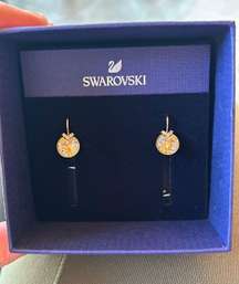 Swarovski Rose Gold Teardrop Earrings