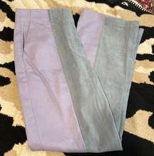 Purple Wide Leg Pants