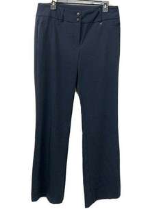 Alfani Blue Straight Dress Work Career Pants