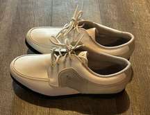 FootJoy GreenJoys Women's Size 8.5 W White Leather Golf Shoes